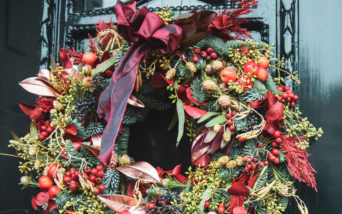 Christmas wreath ideas for your front door